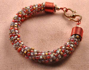 Tubular Peyote Bracelet