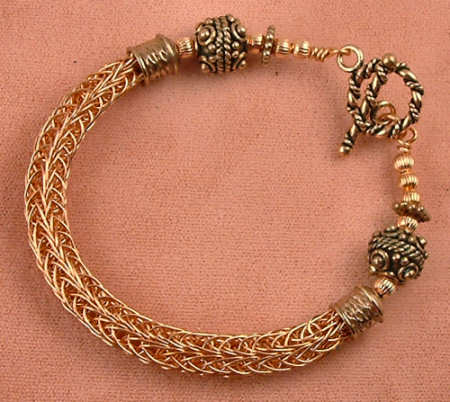 Intro To Viking Knit Jewelry Tutorial Beaded Jewelry Diva